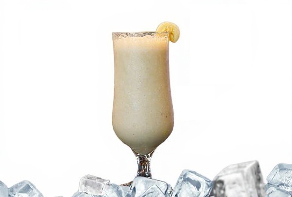 Banana With Milk Juice
